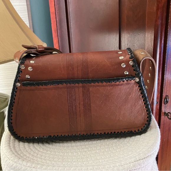 🔥Sale! Native American Four Winds Leather Bag - Picture 8 of 16